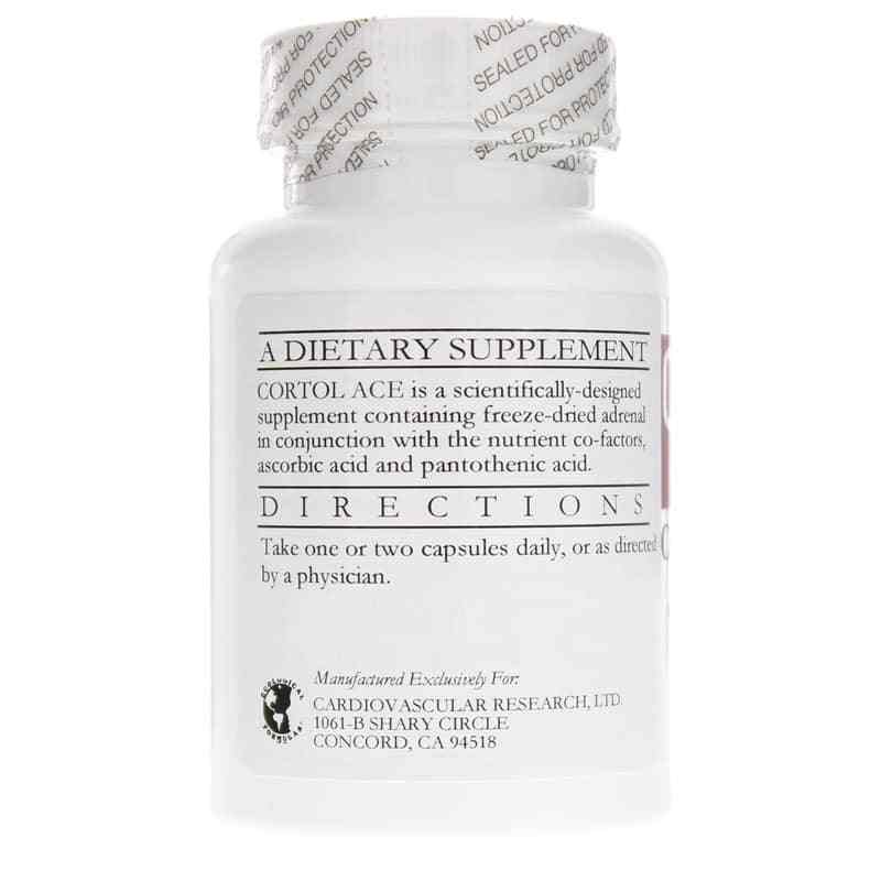Cortol Ace Freeze-Dried Adrenal, by Cardiovascular Research, image #3