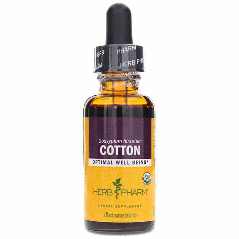 Cotton Extract, 1 Oz, by Herb Pharm