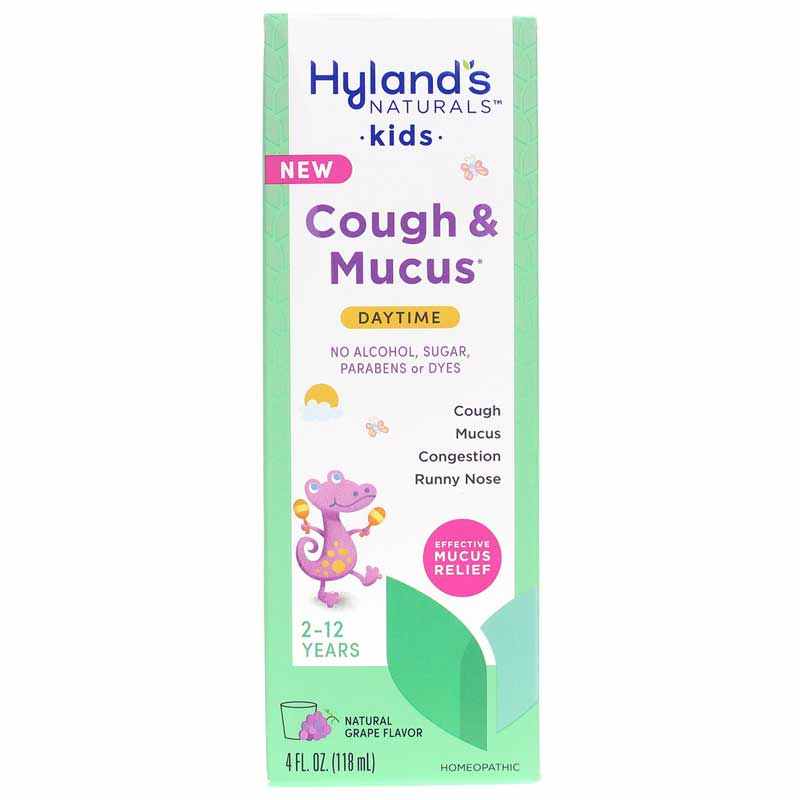 Cough &  Mucus Daytime for Kids, by Hylands