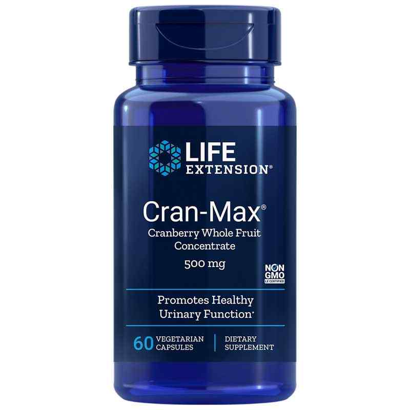 Cran-Max 500 Mg, by Life Extension