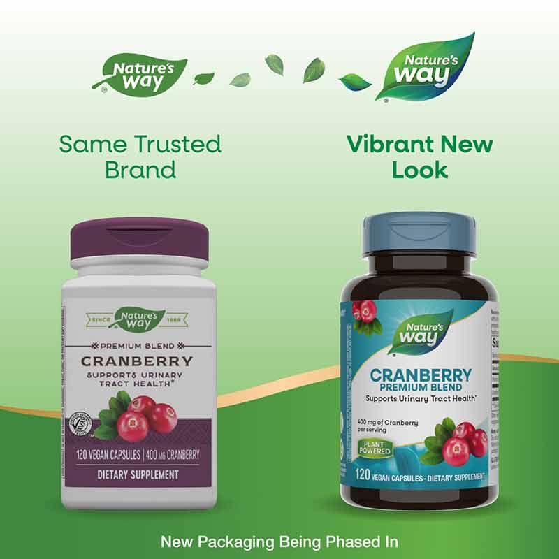 Cranberry Premium Blend Capsules, 120 Vegan Capsules, by Natures Way, image #3