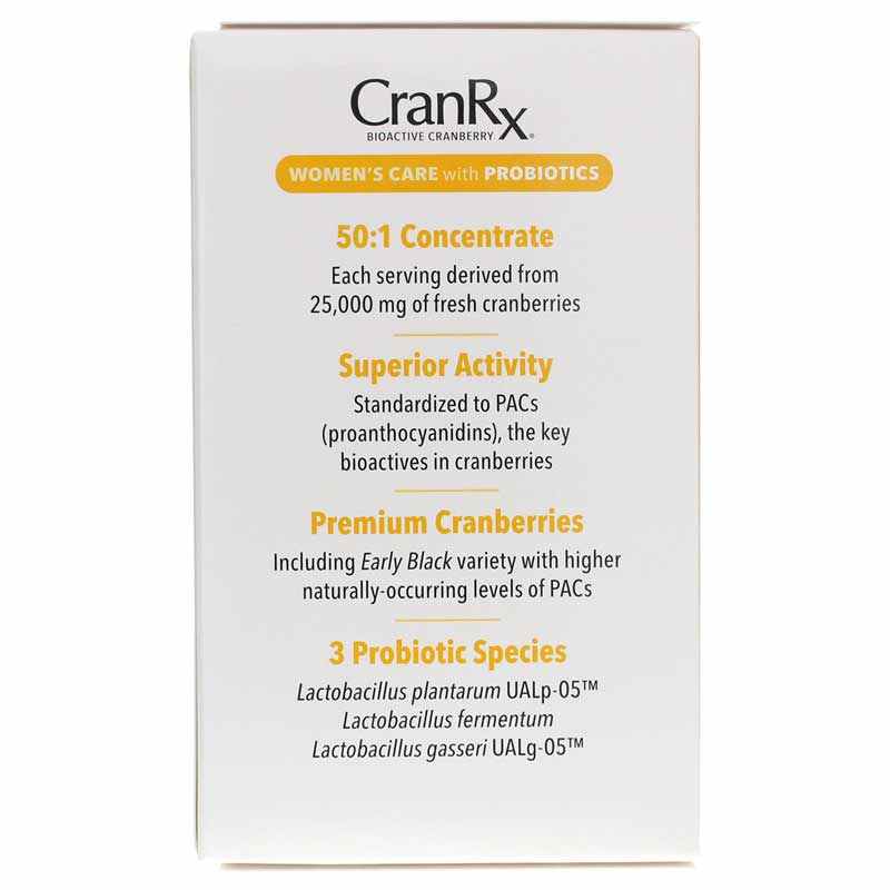 CranRx Women's Care with Probiotics, by Natures Way, image #3
