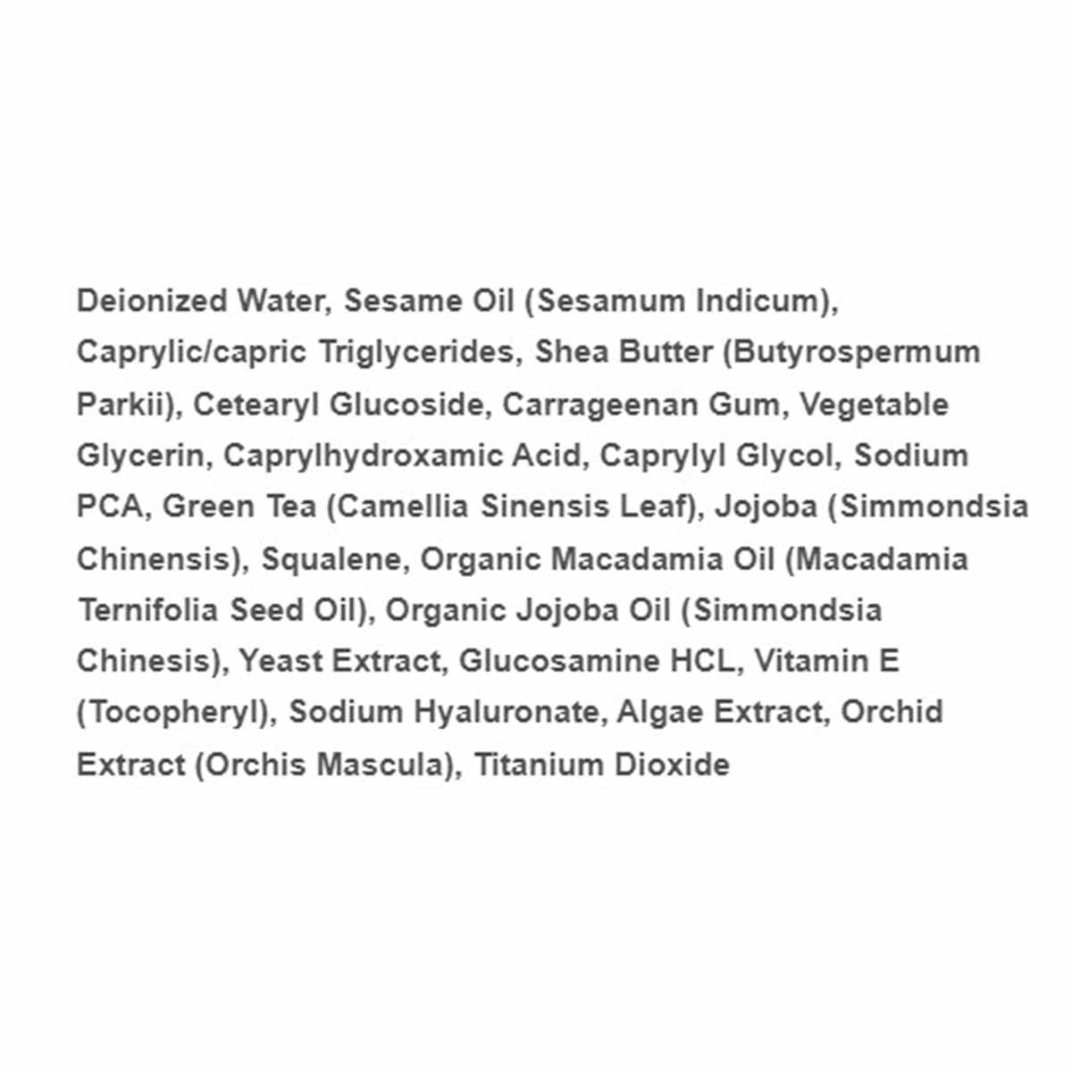 Mad Hippie cream cleanser ingredient list displayed on white background.