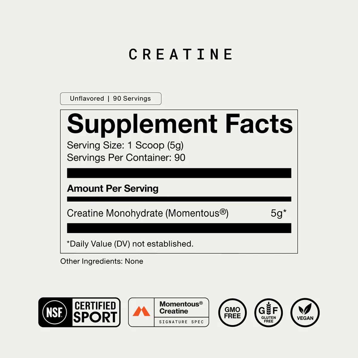 Creatine, by Momentous