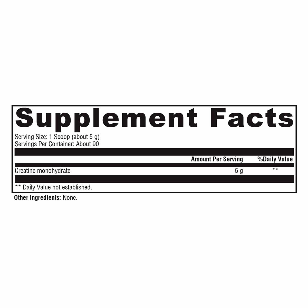 Creatine, by Xymogen