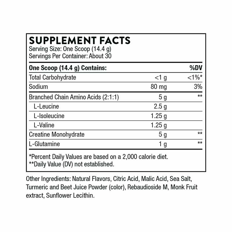 Creatine + BCAAs, Peach Mango, 15.2 Oz, by Thorne Research, image #2