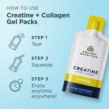 Creatine + Collagen Gel, by Ancient Nutrition