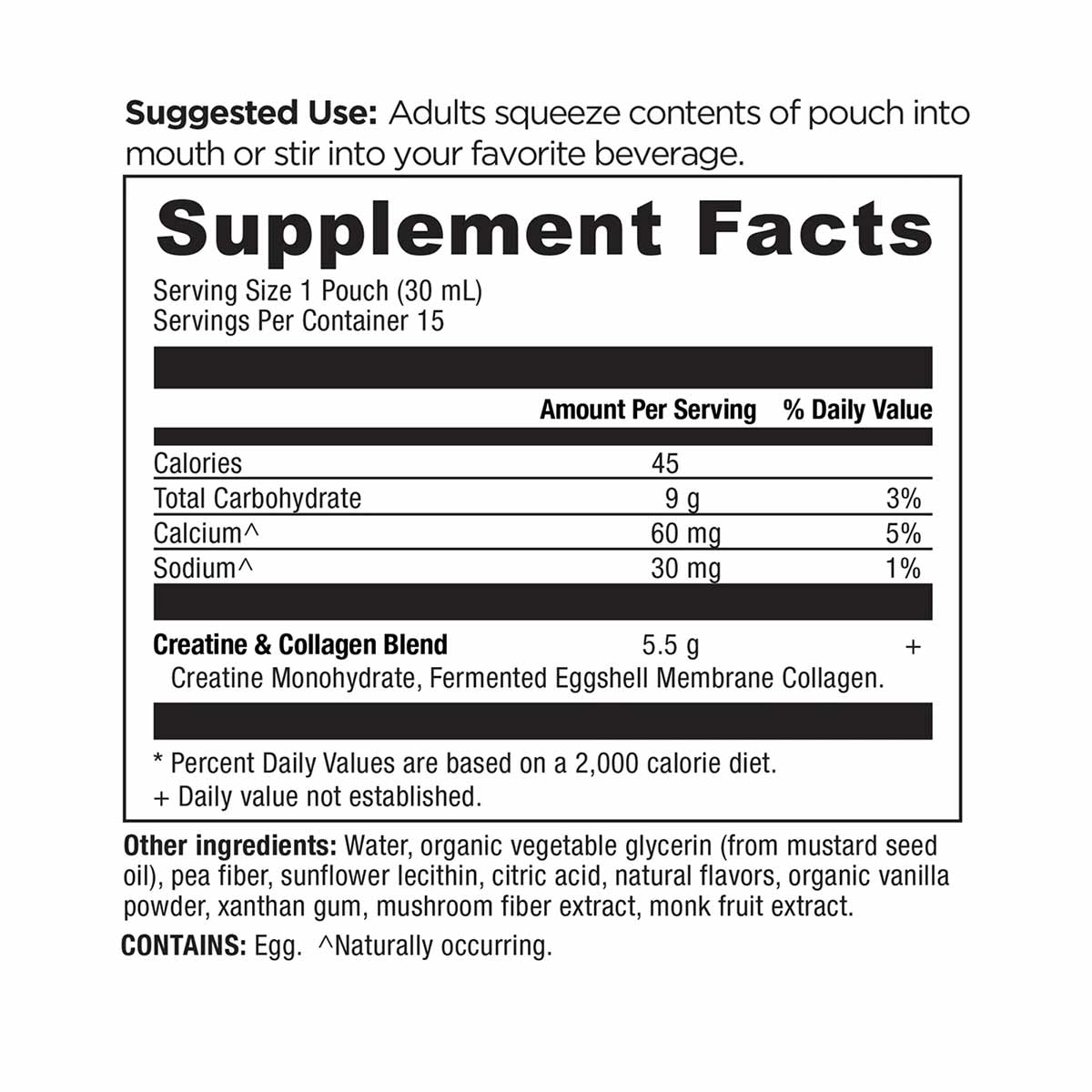 Creatine + Collagen Gel, by Ancient Nutrition