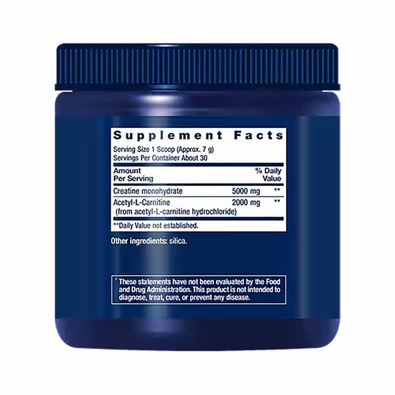 Creatine & Acetyl-L-Carnitine Energy Plus, by Life Extension, image #2