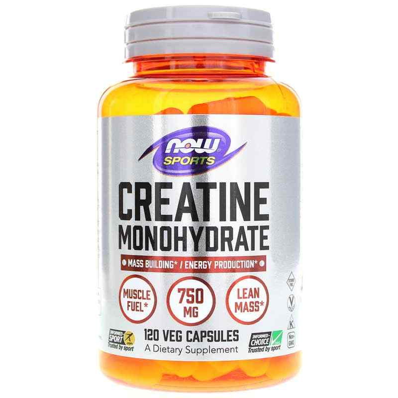 Creatine Monohydrate 750 Mg, by NOW Foods