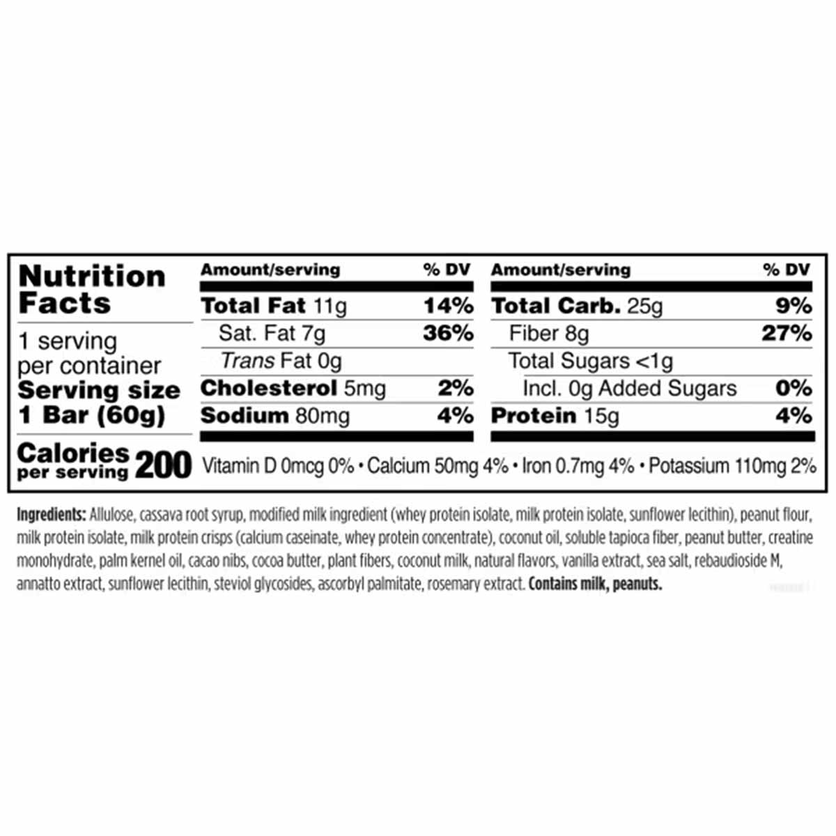 Creatine Whey Boost Peanut Butter Bars (Formerly FX Yes Whey!!!), by Designs For Health