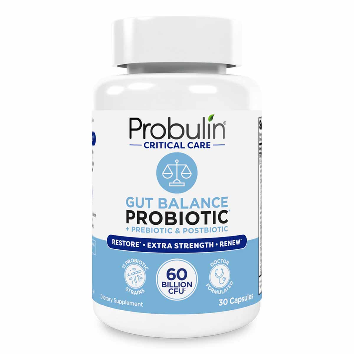 Critical Care Gut Balance, by Probulin