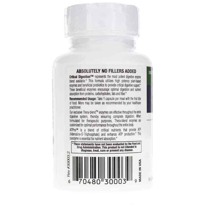 Critical Digestion, 30 Capsules, by Enzyme Science, image #3
