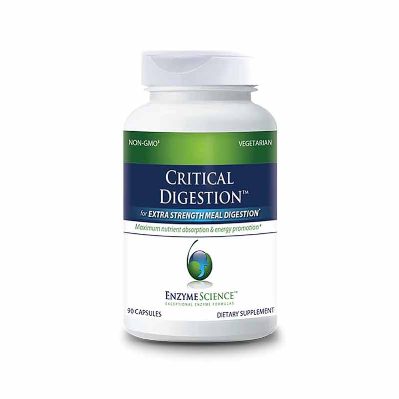 Critical Digestion, 90 Capsules, by Enzyme Science