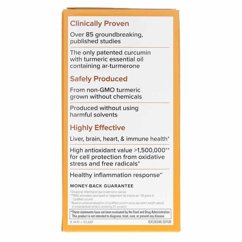 CuraMed 500 Mg Vegan, by Terry Naturally, image #3