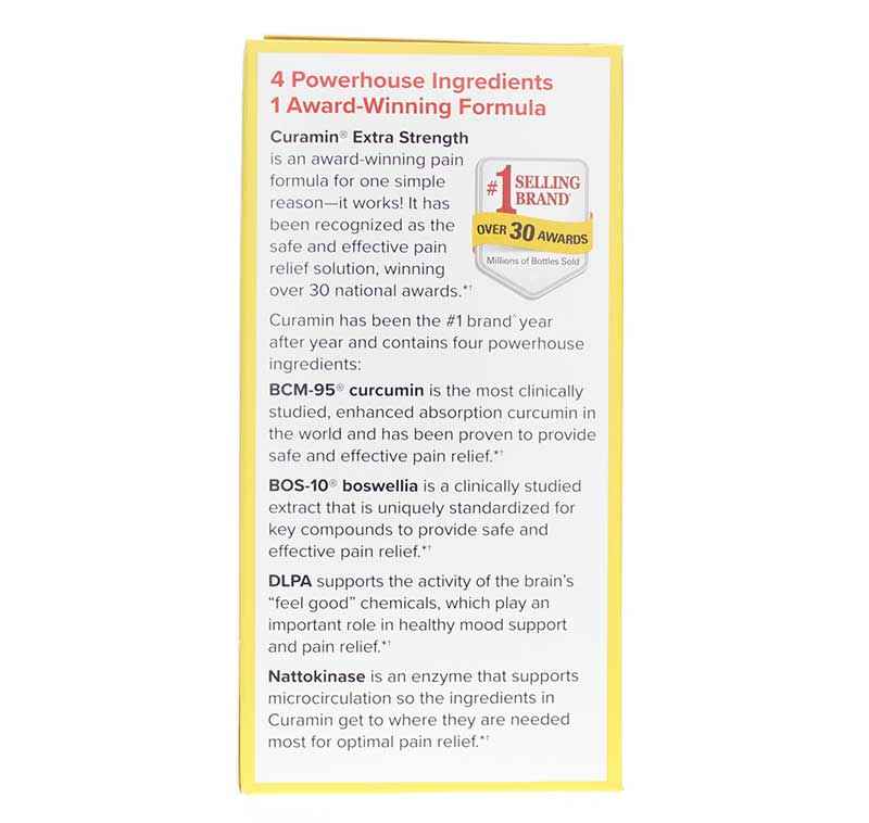 Curamin Extra Strength, 120 Tablets, by Terry Naturally, image #3