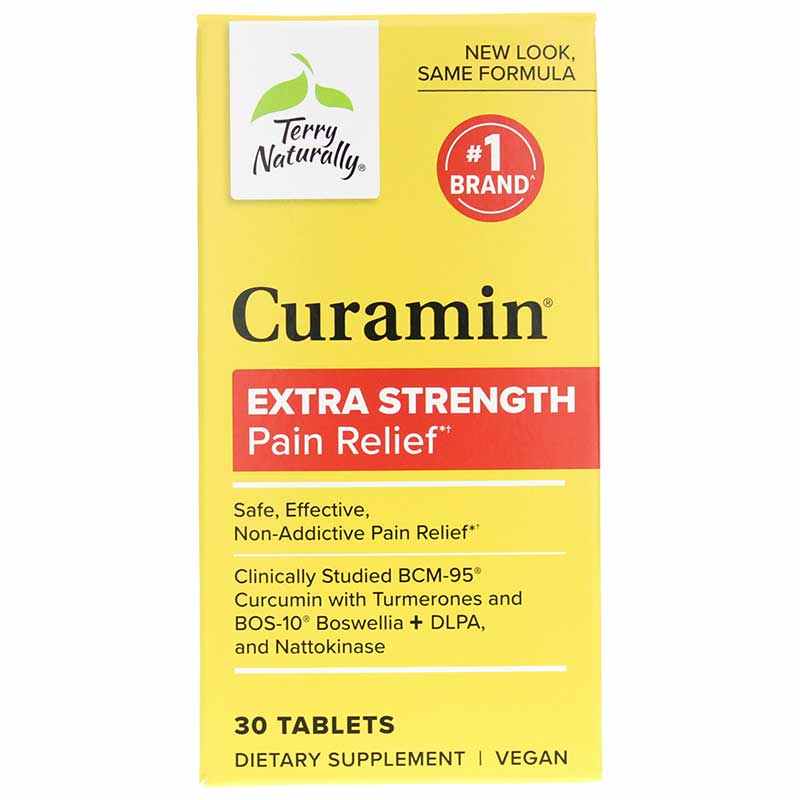 Curamin Extra Strength, 30 Tablets, by Terry Naturally
