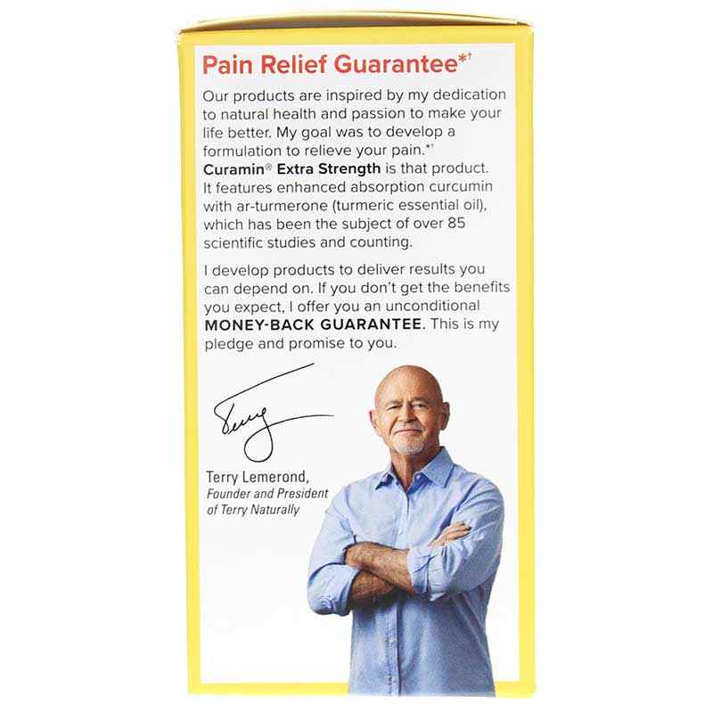 Curamin Extra Strength, 30 Tablets, by Terry Naturally, image #4