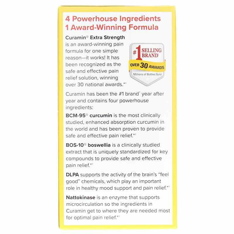 Curamin Extra Strength, 60 Tablets, by Terry Naturally, image #3