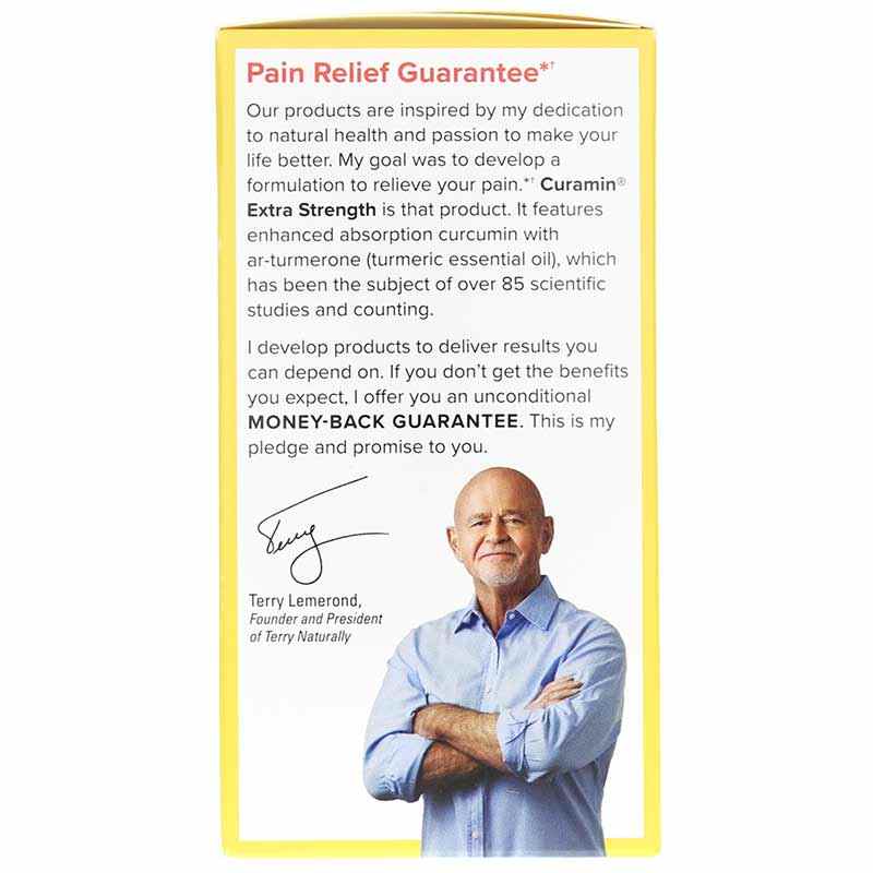 Curamin Extra Strength, 60 Tablets, by Terry Naturally, image #4