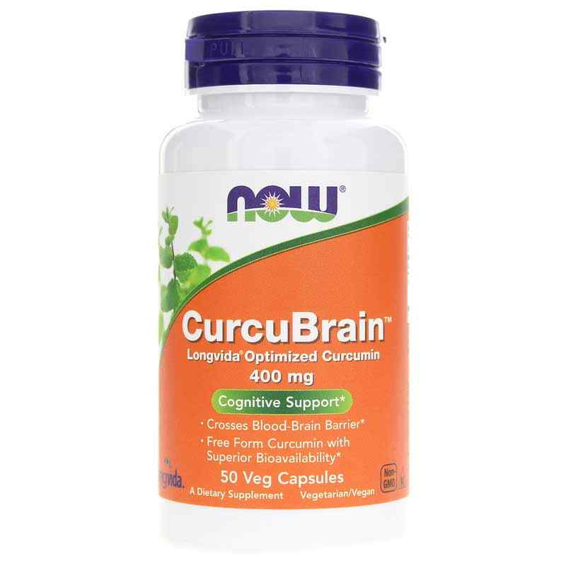 CurcuBrain 400 Mg, by NOW Foods