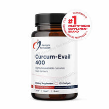 Curcum-Evail 400, 120 Softgels, by Designs For Health