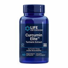 Curcumin Elite Turmeric Extract, 60 Veg Capsules, by Life Extension