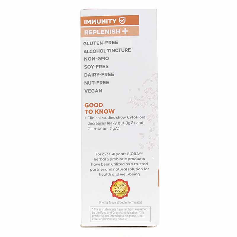 CytoFlora Probiotic Immunity Tonic, 4 Oz, by BioRay, image #4
