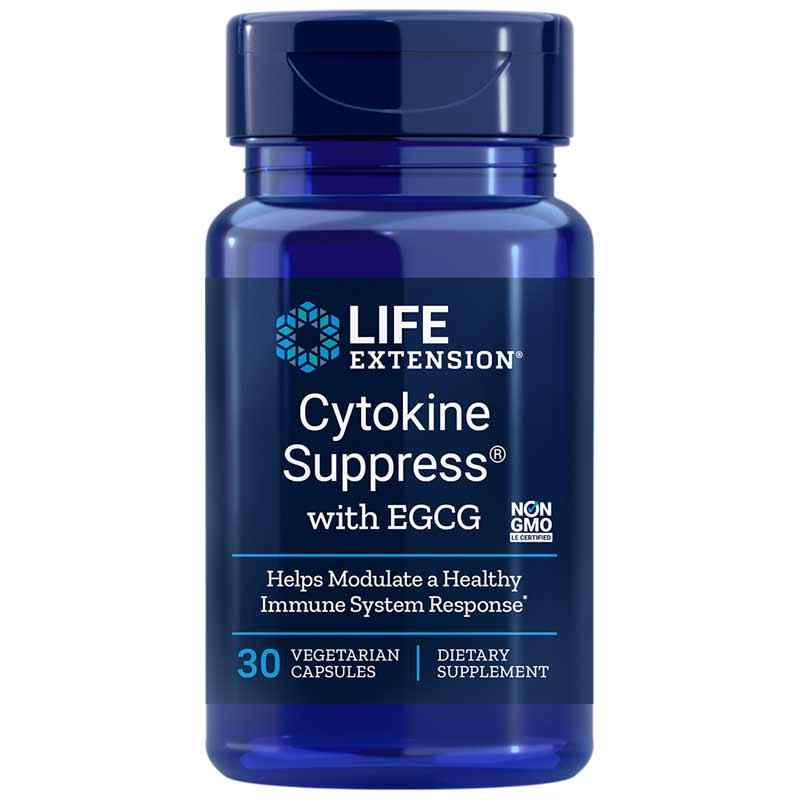 Cytokine Suppress with EGCG, by Life Extension
