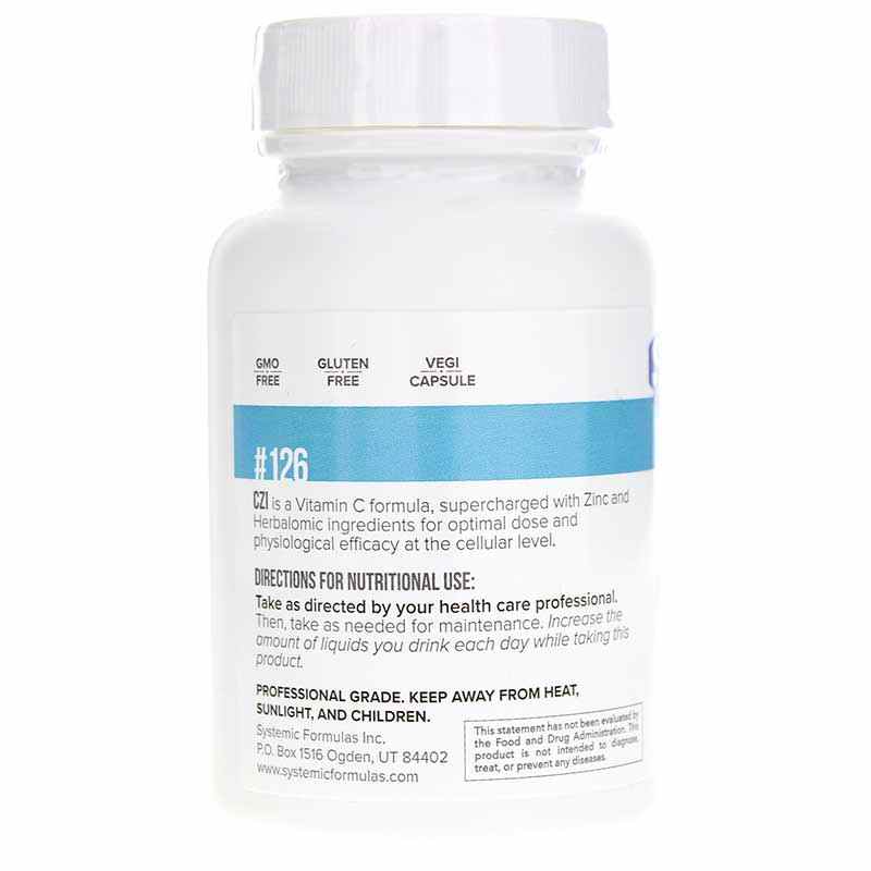 CZI Vitamin C, Zinc, Immune Support, by Systemic Formulas, image #3
