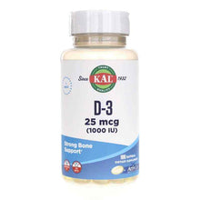 D-3 25 Mcg (1000 IU) ActivGels, by Kal