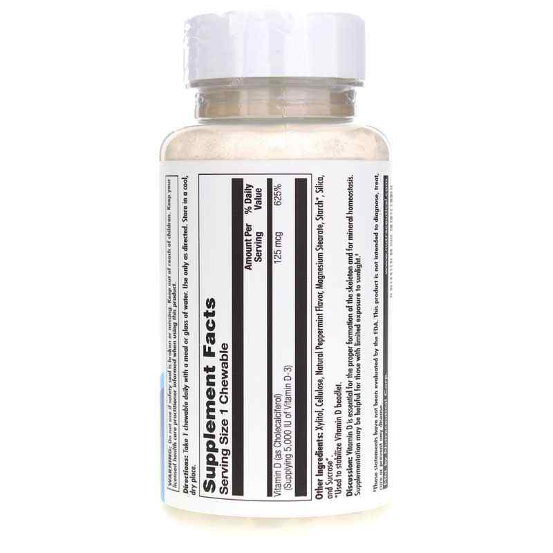 D-3 5000 IU Chewables, Peppermint, by Kal, image #2