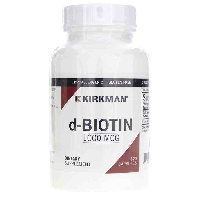 d-Biotin 1,000 Mcg, by Kirkman