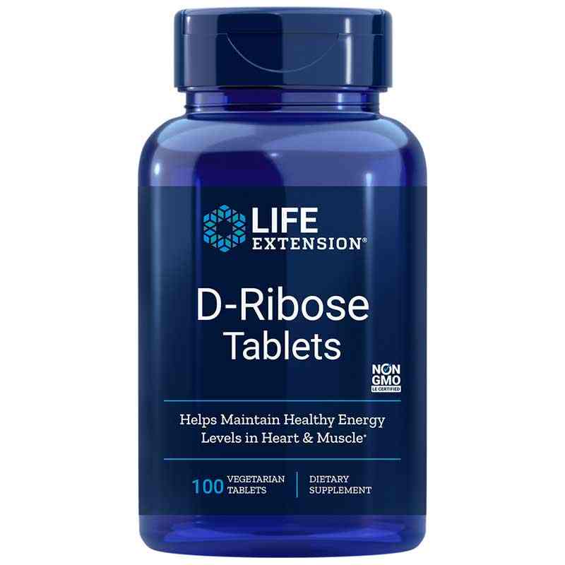 D-Ribose Tablets, by Life Extension