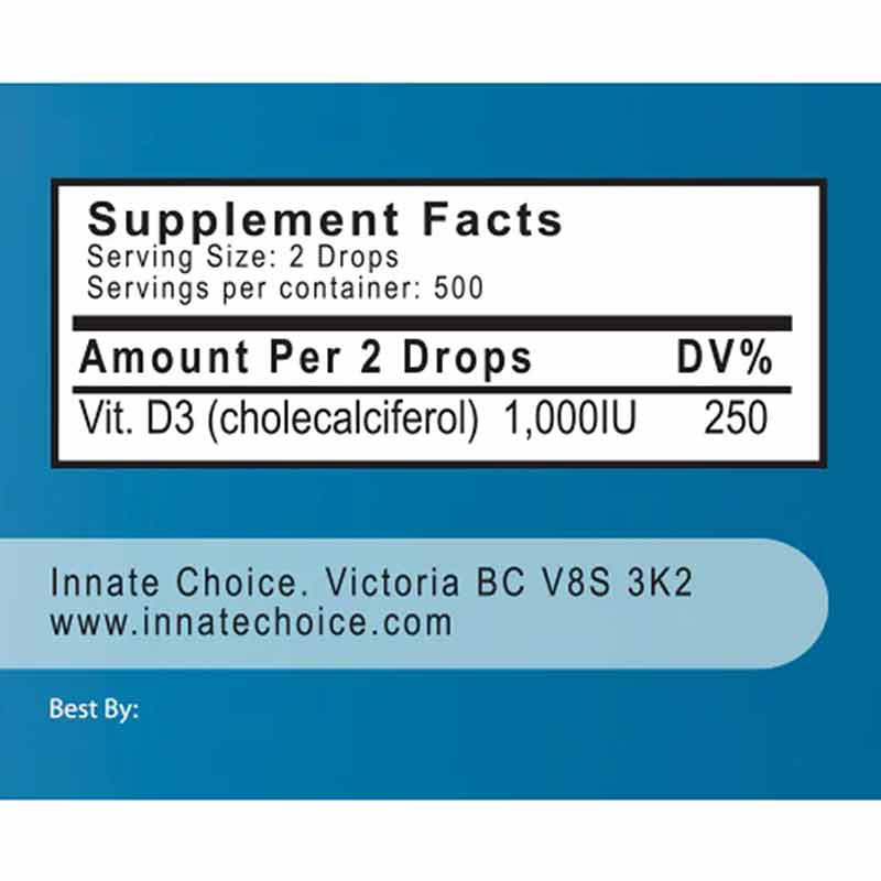 D-Sufficiency, 1 Oz Liquid, by Innate Choice , image #2