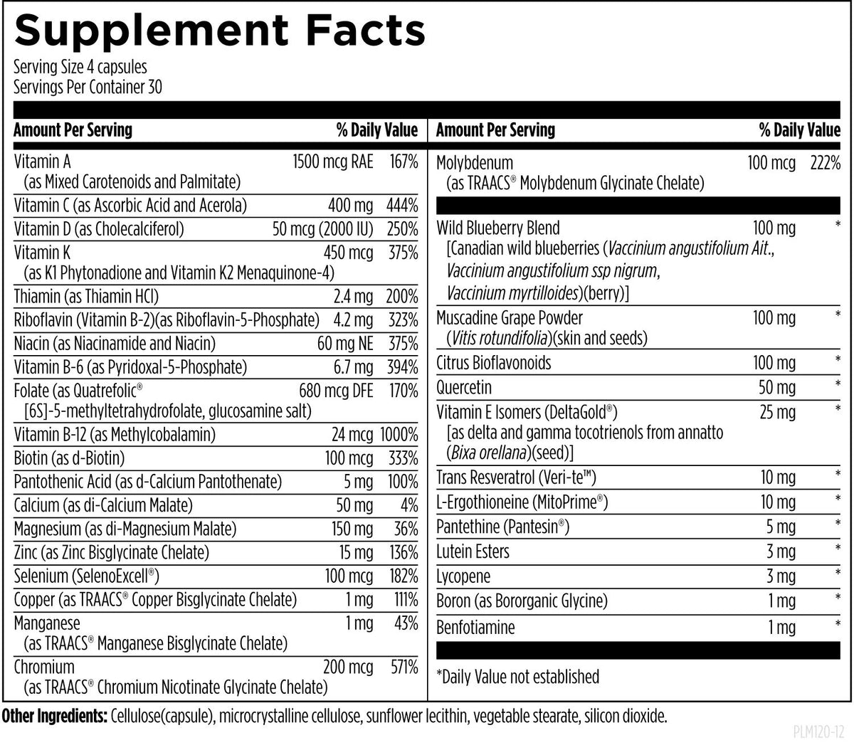 Primal Multi, 120 Veg Capsules, by Designs For Health