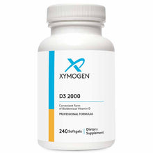D3 2000, 240 Softgels, by Xymogen