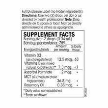 D3 Cell Guard Liquid 500 IU, by PERQUE, image #2