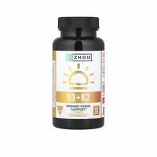 D3 + K2 Capsules, by Zhou Nutrition