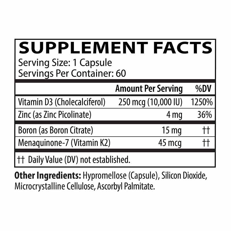 D3 + K2 Cofactor Complex, by Neurobiologix, image #2