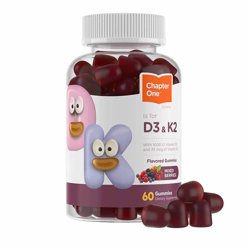D3 & K2 Gummies, by Chapter One