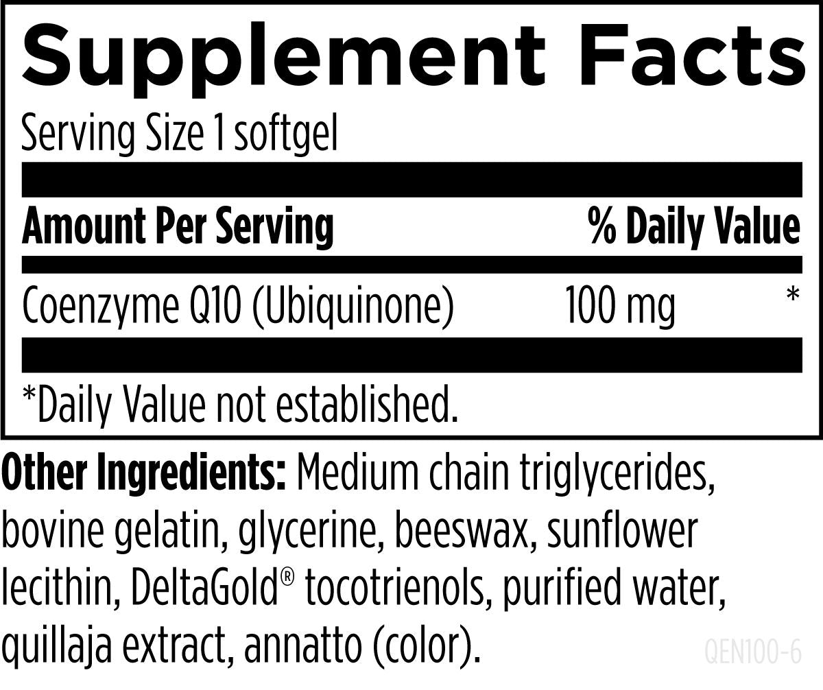 Q-Evail 100, 60 Softgels, by Designs For Health