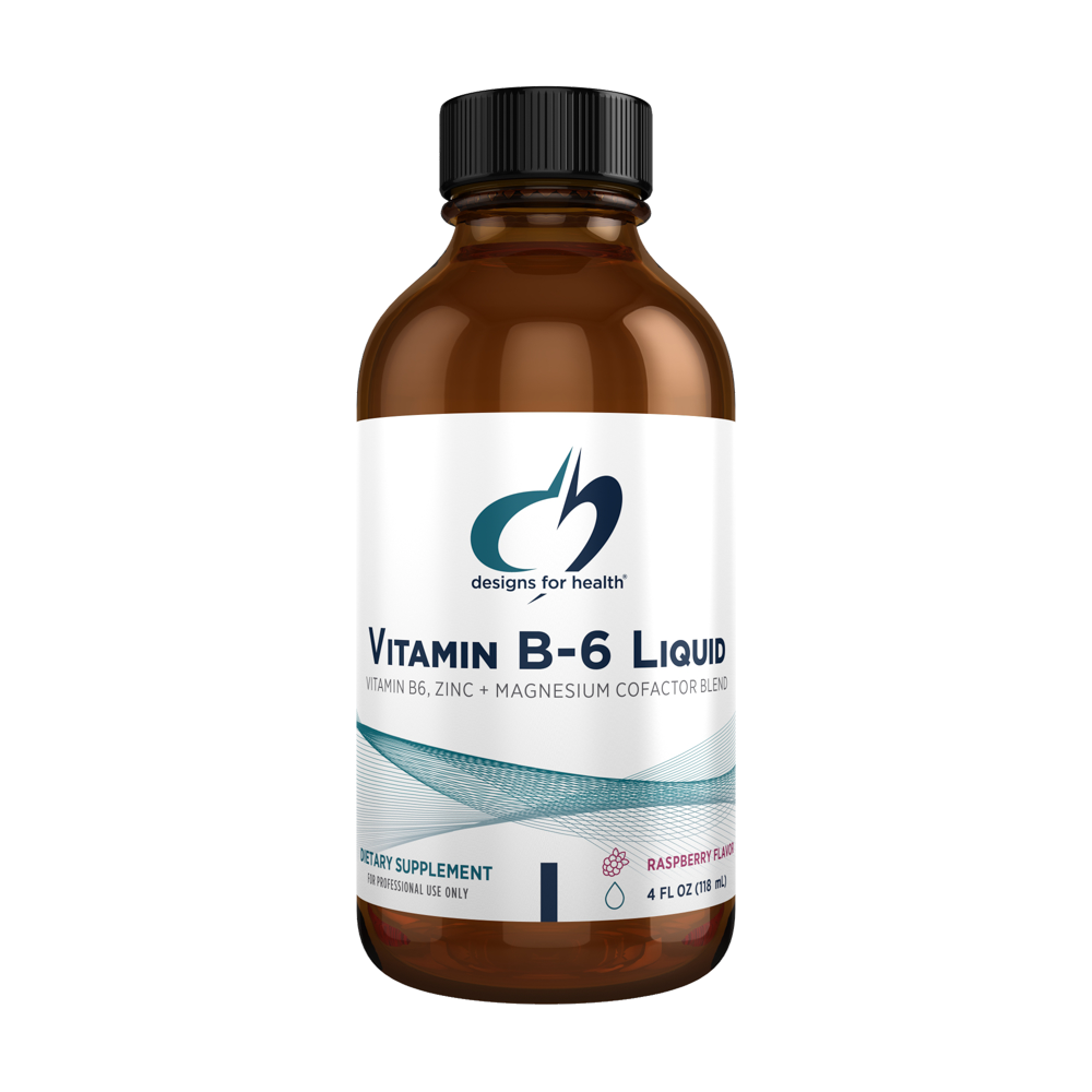 Vitamin B-6 Liquid, 4 Oz, by Designs For Health