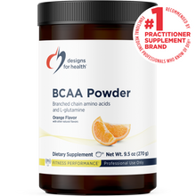 BCAA Powder with L-Glutamine, 9.5 Oz, by Designs For Health