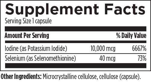 Iodine Synergy, 120 Veg Capsules, by Designs For Health