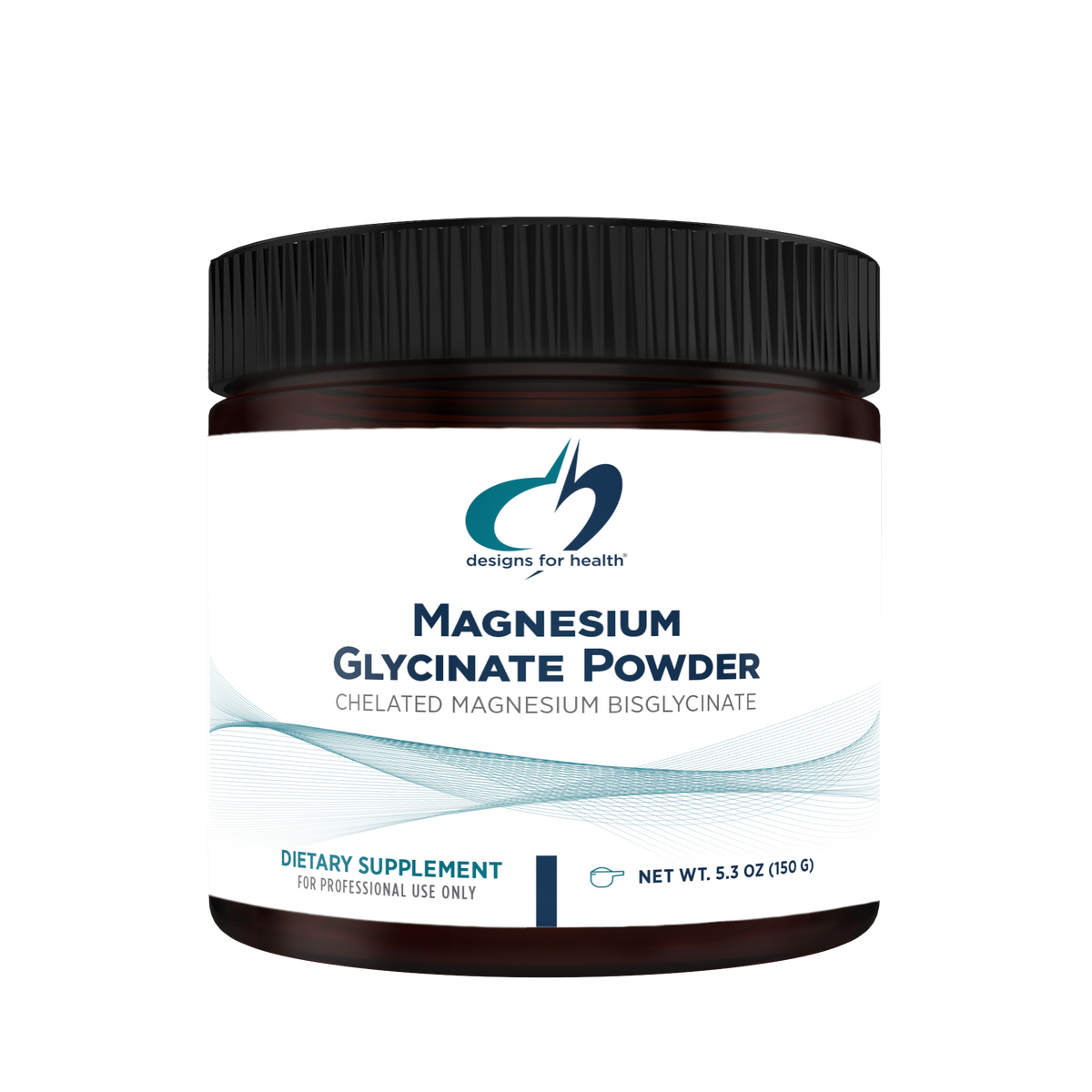 Magnesium Glycinate Powder, 5.3 Oz, by Designs For Health