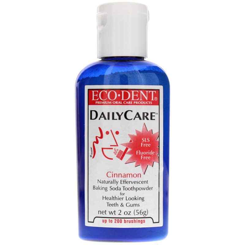 DailyCare Baking Soda Toothpowder, Cinnamon, by Eco-Dent