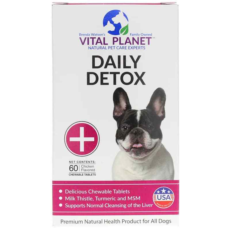 Daily Detox for Dogs Chewable Tablets, by Vital Planet