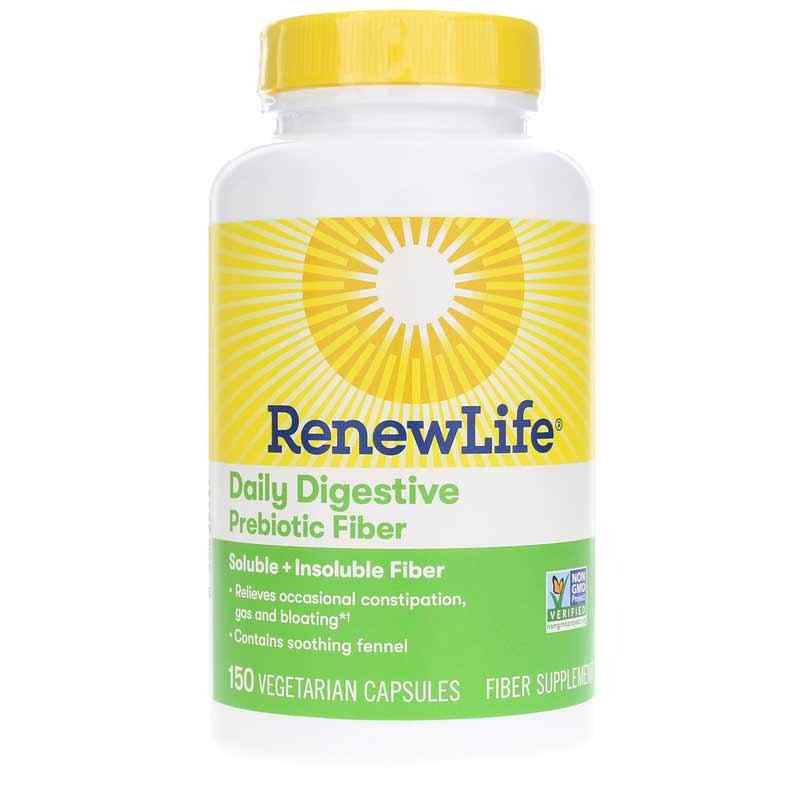 Daily Digestive Prebiotic Fiber, by Renew Life