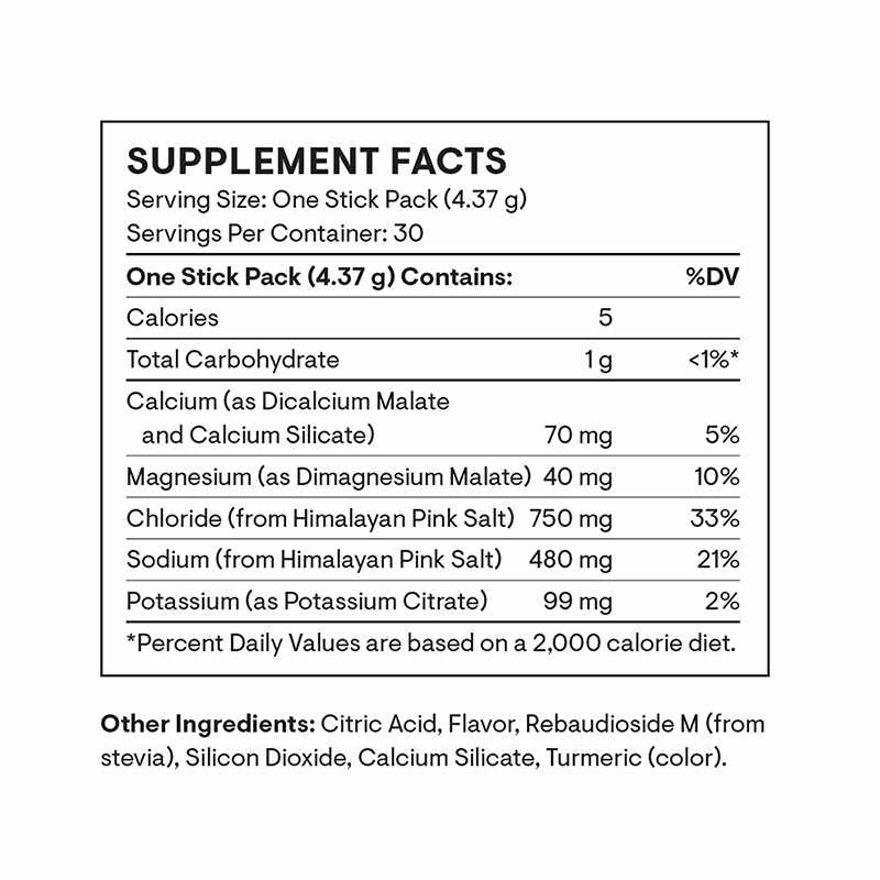 Daily Electrolytes, Blood Orange, 30 Packets, by Thorne Research, image #4